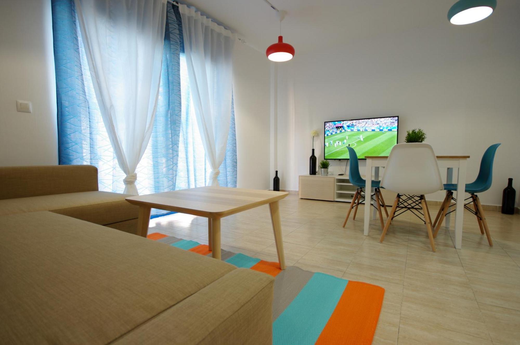 Livingtarifa Lances Blue Apartment Bagian luar foto